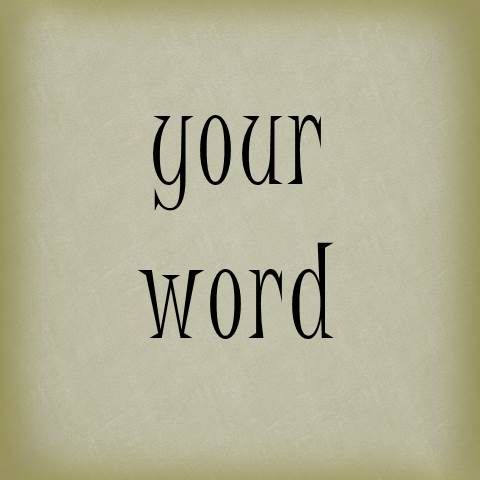 Lose your word. Your Words · Kudu.